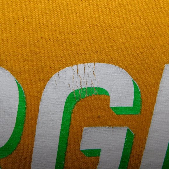 Danny Duncan Yellow White VIRGINITY ROCKS T Shirt MENS L - Picture 4 of 7